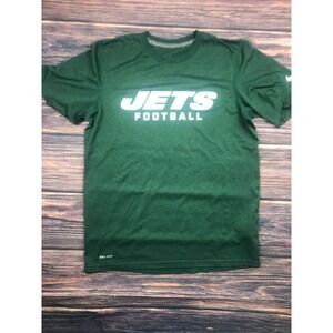 Nike On Field New York Jets NYJ Short Sleeve Tee T Shirt Mens Medium Football